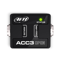 AiM ACC3 Open аналоговый преобразователь, Split 4 719 аналоговый 50 см, CAN кабель 4 м, черный