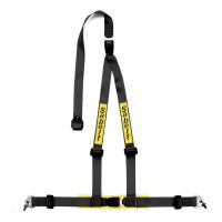 Sabelt ремни безопасности, 3 точки, 2-3", алюминий, черный