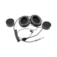 Stilo гарнитура для шлема (Jack 3.5 2 pin - Mic Gentex со штангой, наушники-вкладыши - Nascar), черный