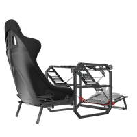 GameSTUL! HomeRevolution 3.5 кокпит для симрейсинга раскладной, черный