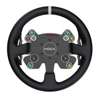  MOZA Racing CS V2P руль для симрейсинга (кожа), 330 мм, черный