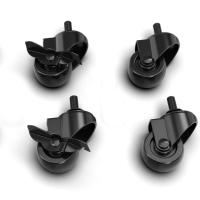 Trak Racer к-т колес для кокпита (TR8, TR8 PRO, RS6 и Alpine Racing TRX), черный