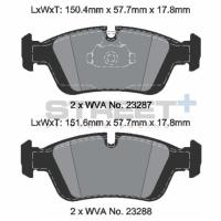 Pagid 8168 колодки тормозные передние