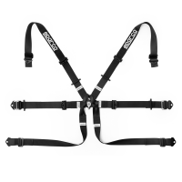 Sparco Formula H-7 ремни безопасности, 6 точек, 2-2", сталь, черный