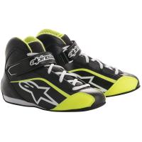 Alpinestars Tech-1 KS ботинки для картинга детские, черный / белый / желтый неоновый, 30