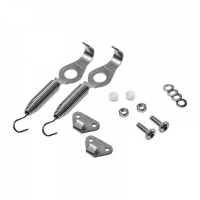 Sparco  замки багажника, сталь, серебристый