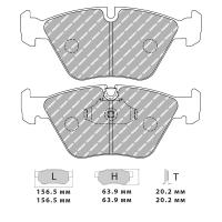 Ferodo Racing FCP1073 колодки тормозные передние, состав колодок DS Performance, черный