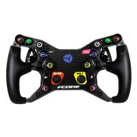 Cube Controls F-CORE руль для симрейсинга USB/Bluetooth (без быстросъема), 2 лепестка, черный