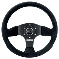 Sparco P300 руль для автоспорта (замша), 300 мм, без вылета, черный