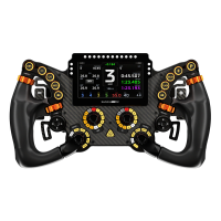 Bavarian SimTec Delta Pro SC руль для симрейсинга, со ступицей SC3, 295 мм, черный