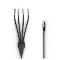 AIM разделительный жгут, Split 4 аналоговый FW 50 см, черный