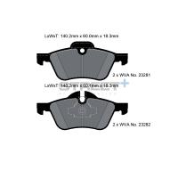 Pagid 2959 колодки тормозные передние, толщина 18,3 мм, состав SP (Street+)