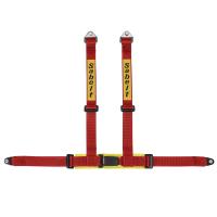 Sabelt ремни безопасности, 4 точки, 2", алюминий, красный