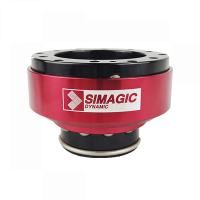 Simagic ступица руля быстросъемная (6 х 70 мм), черный / красный