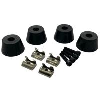 Trak Racer комплект резиновых ножек (4 шт.), черный