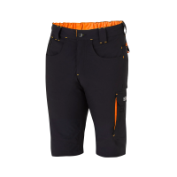 Sparco Tech Light шорты механика, черный / оранжевый неоновый, XS