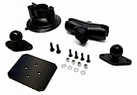 AIM кронштейн-присоска на стекло для блока SmartyCam 3 Dual, черный