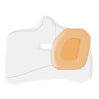 Schuberth Hard Ear Cups (PU) вставки ушные жесткие для шлема SF4 ABP / SF4 / SP1 / SP1 Evo / SP1 Hybrid, черный