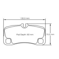 Pagid 8008 колодки тормозные задние, толщина 17 мм, состав RSL 29