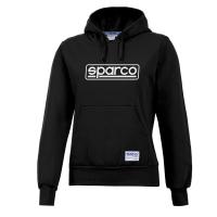 Sparco Frame толстовка с капюшоном женская, черный, S