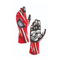 OMP KS-4 Art перчатки для картинга, XXS, красный / белый