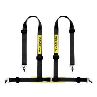 Sabelt ремни безопасности, 4 точки, 3" Snap Hook, черный