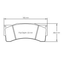 Pagid 2688 колодки тормозные передние, состав RSL 29