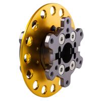 OMP  ступица руля быстросъемная с разъемом электрическим (Bolt-on), золотой