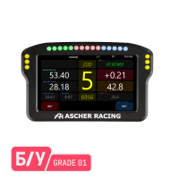Ascher Racing щиток приборов, б/у (Grade 1), 4", черный