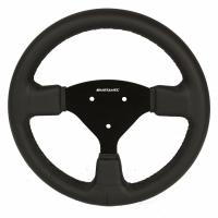 Motamec руль для автоспорта (кожа), 270 мм, без вылета, черный