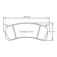 Pagid 8087 колодки тормозные передние, толщина 25 мм, состав RSL 29