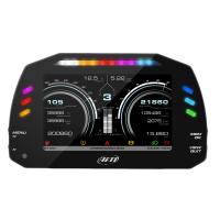 AIM MXS Strada Light щиток приборов, без иконок, 23 pin расширенный (+4 аналоговых входа), черный