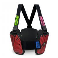 HOGO Standard N8 защита ребер для картинга мужская, красный / черный, XXXS