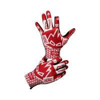 HOGO N1 "Kupit" перчатки для симрейсинга, красный, S