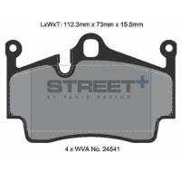 Pagid 8274 колодки тормозные задние, толщина 15,5 мм, состав SP (Street+)