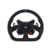 Cube Controls GT PRO V2 – Reparto Corse руль для симрейсинга, кожа, 2 лепестка, черный