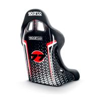 Sparco Evo Gaming 77 Wrapp кресло для автоспорта, стекловолокно, черный / красный / белый