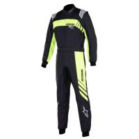 Alpinestars KMX-9 V3 S Graphic 3 комбинезон для картинга детский, черный / желтый неоновый, 150