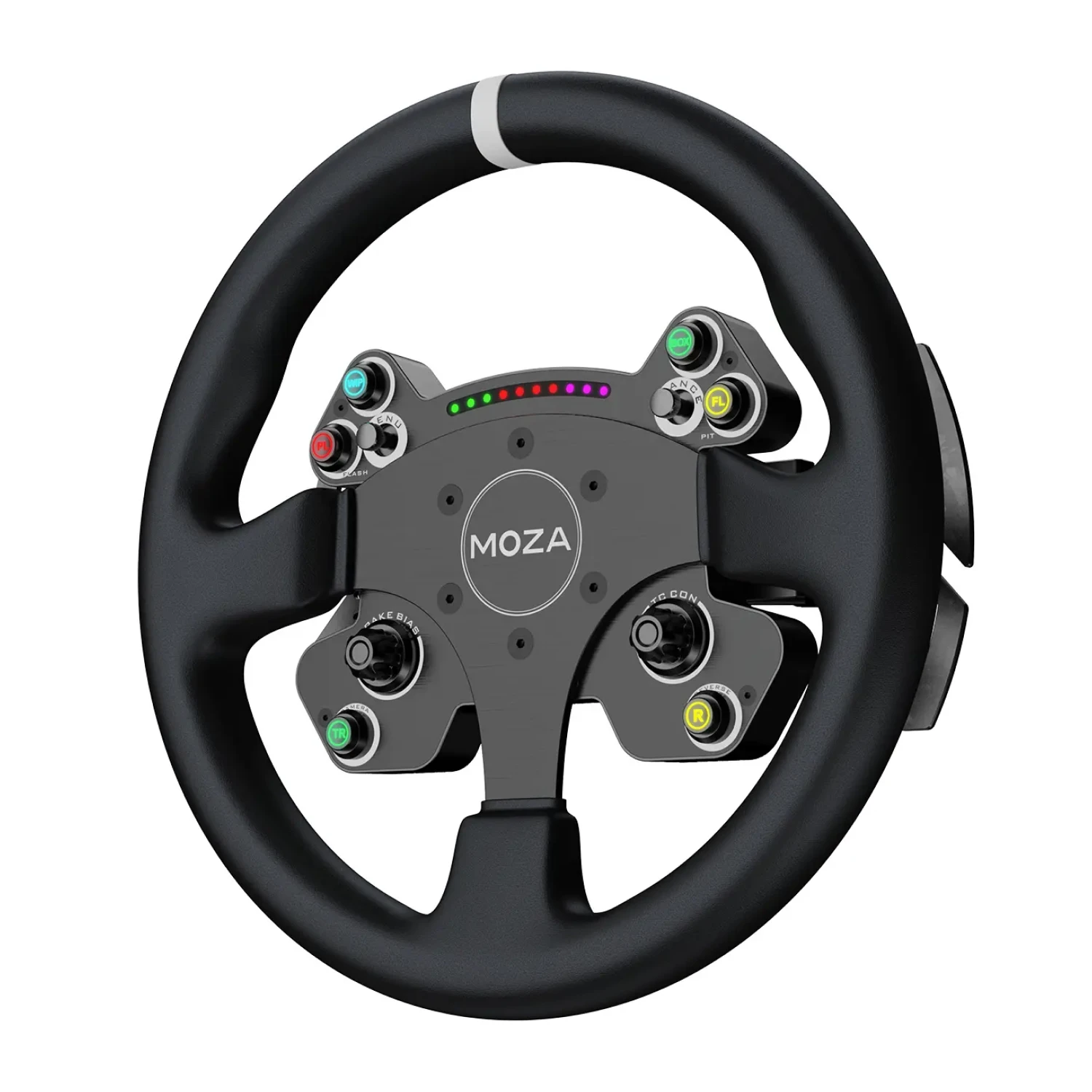 MOZA Racing CS V2P руль для симрейсинга (кожа), 330 мм, черный, цена