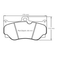 Pagid 8011 колодки тормозные, толщина 16 мм, состав RSL 29