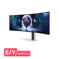 Samsung Odyssey OLED G9 G93SD монитор 49", б/у (Grade 1), серебристый
