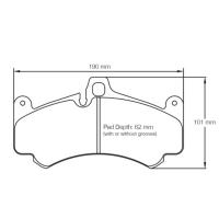 Pagid 8004 колодки тормозные передние, толщина 19,5 мм, состав RSL 29