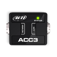AiM ACC3 аналоговый преобразователь, Split 2 719 аналоговый + 2 TC 50 см, CAN кабель 2 м, черный