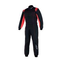 Alpinestars KMX-9 V3 S Graphic 3 комбинезон для картинга детский, черный / красный, 130