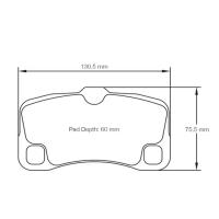 Pagid 8006 колодки тормозные задние, толщина 19 мм, состав RSL 29