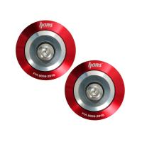 Simpson клипсы Hans (2 шт.), красный