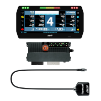 AIM PDM32 модуль питания, GPS+щиток приборов, антенна на крышу, без иконок, 5", 4 м