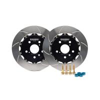 GiroDisc диски тормозные задние (2 шт.) (Toyota GR Corolla, Yaris 316 мм), серебристый