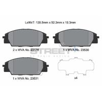 Pagid 8166 колодки тормозные передние