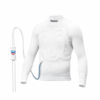 Sparco футболка охлаждающая R586 (охлаждающие трубки спереди и сзади), XS, белый